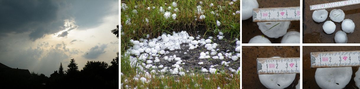 Hagel in Welzow